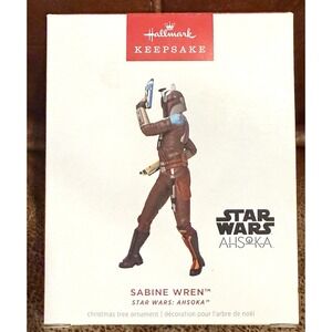 2024 Hallmark Ornament - 'SABINE WREN' - from Star Wars: Ahsoka - New in Box